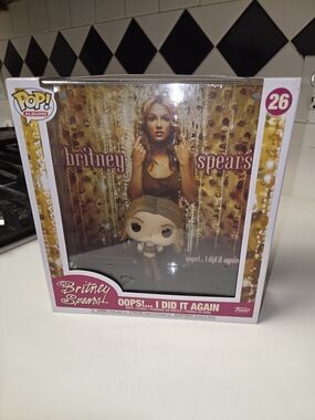 Britney Spears Funko Pop! Albums #26 - Oops!...I Did It Again (Pink/Gold)